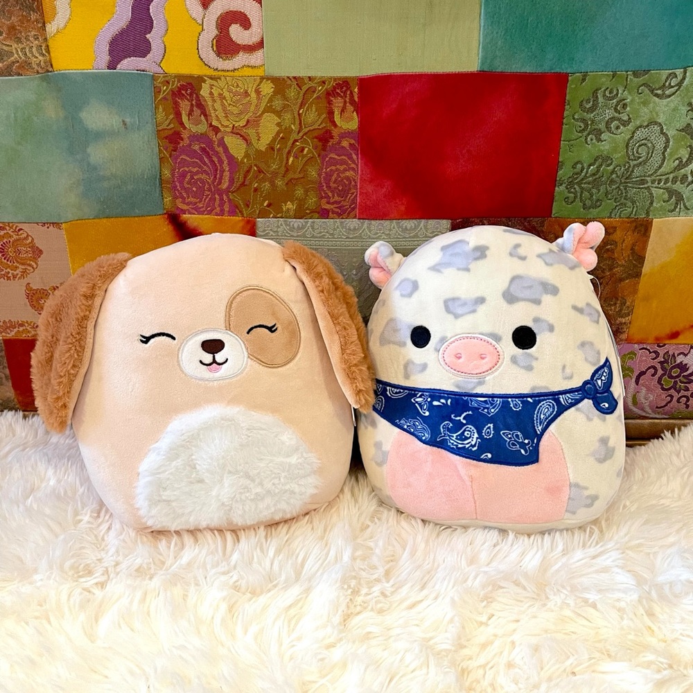 Spring Squishmallows Harrison and Rosie BUNDLE!  NWT